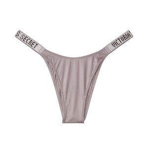LAST ONE 💜 Victorias Secret BRAZILIAN Panty SHINE Pebble VS